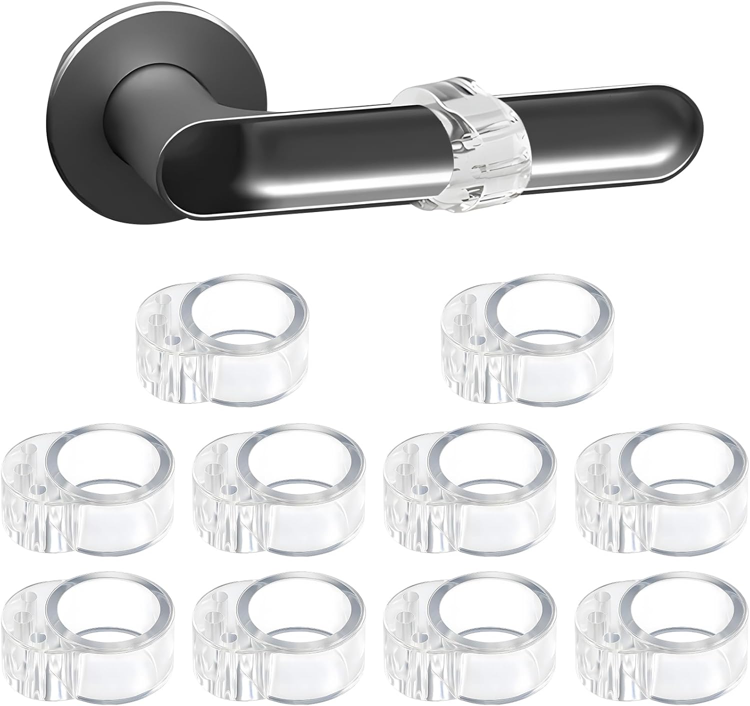 Türgriff-Schutzpuffer – 10 Stück, 17mm, 20mm