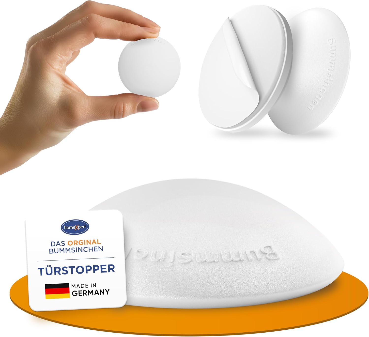 Türgriff-Schutzpuffer — selbstklebend, 4 Stück, 40 mm