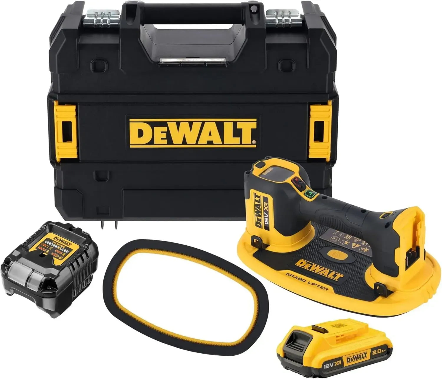 Dewalt 18V Grabo Vakuumheber Kit DCE590D1T-QW mit Akku