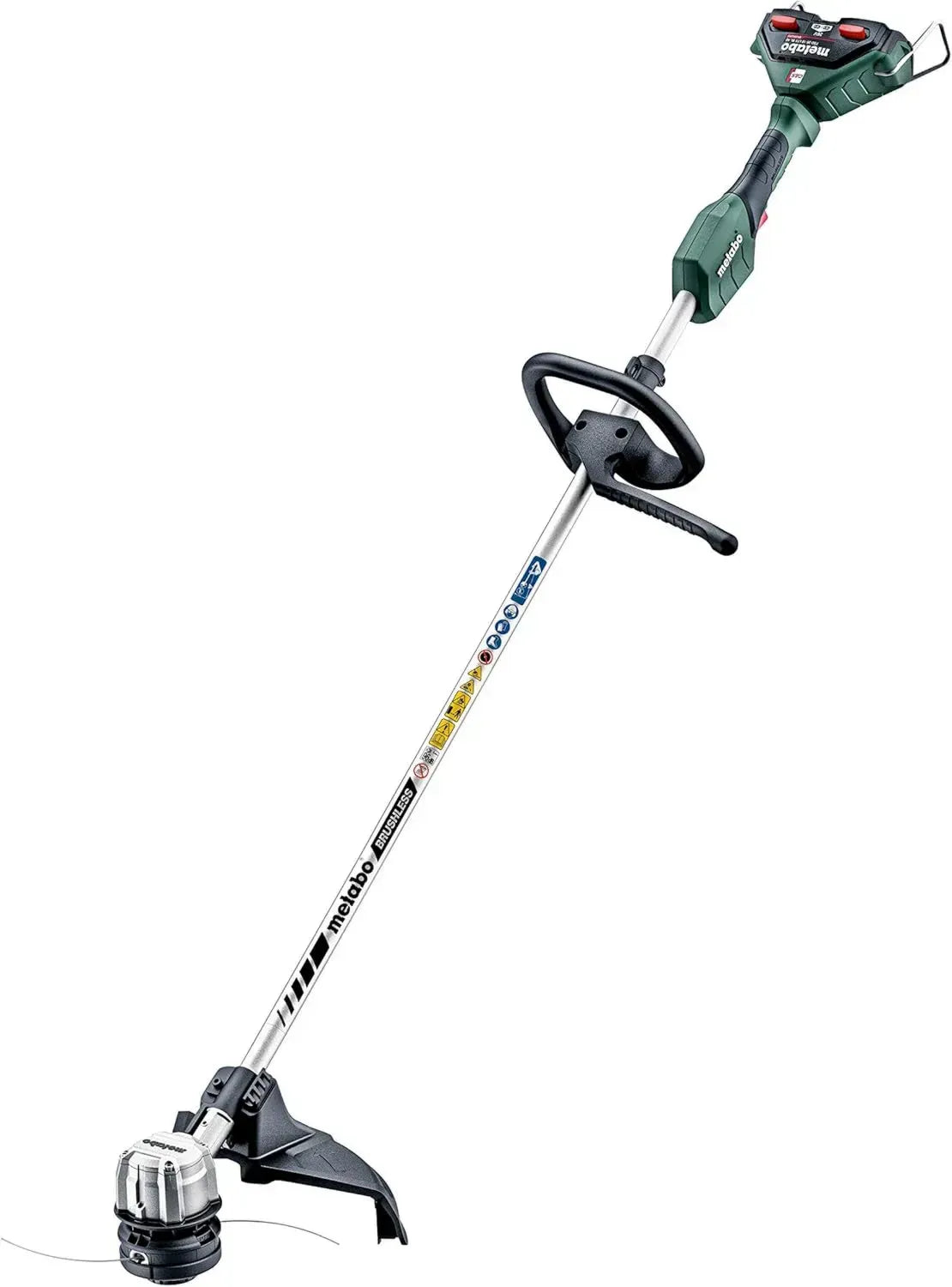 Metabo Akku-Freischneider FSD 36-18 LTX BL 40 – Leiser Rasentrimmer mit bürstenlosem Motor und Schnellwechsel-Funktion – Ohne Akku und Ladegerät