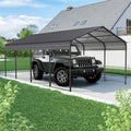 Robustes Metall-Carport mit verzinktem Stahldach für Outdoor-Autounterstand