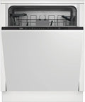 Beko Vollintegrierter Geschirrspüler 60 cm für 14 Gedecke, 3 Ebenen, 6 Programme, Automatische Tür, Quick&Clean