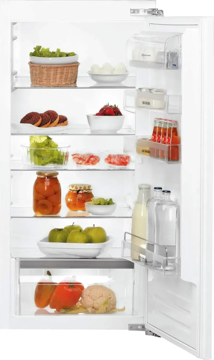 Bauknecht KSI 12VF2 Einbaukühlschrank, 122 cm Nische, 209 l Volumen, Abtauautomatik, LED-Display