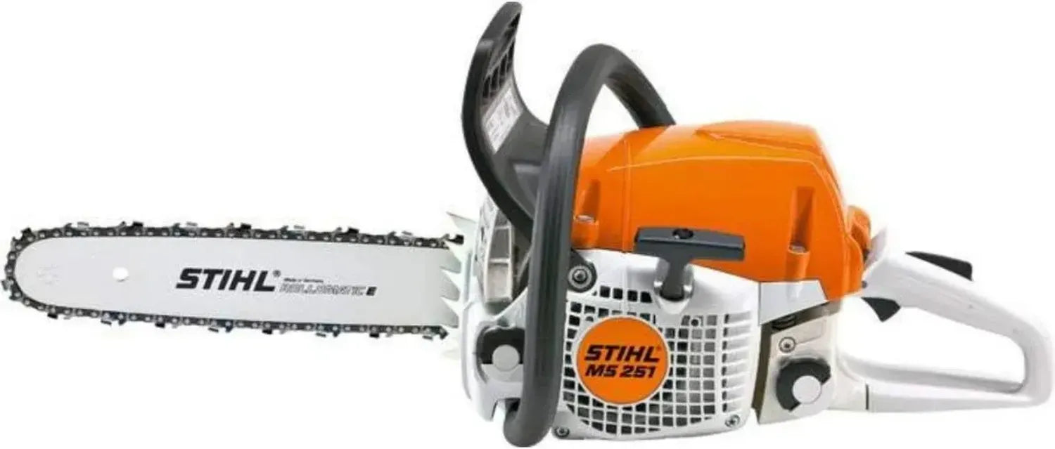 Stihl Benzin-Kettensäge MS 251, 45,6 ccm, 2,2 kW, 3 PS, 4,8 kg, 45 cm Schwertlänge