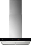AEG 6000 Serie 60cm Dunstabzugshaube mit Glasdesign – Abluft/Umluft – 730 m³/h – Touch-Steuerung – Edelstahl