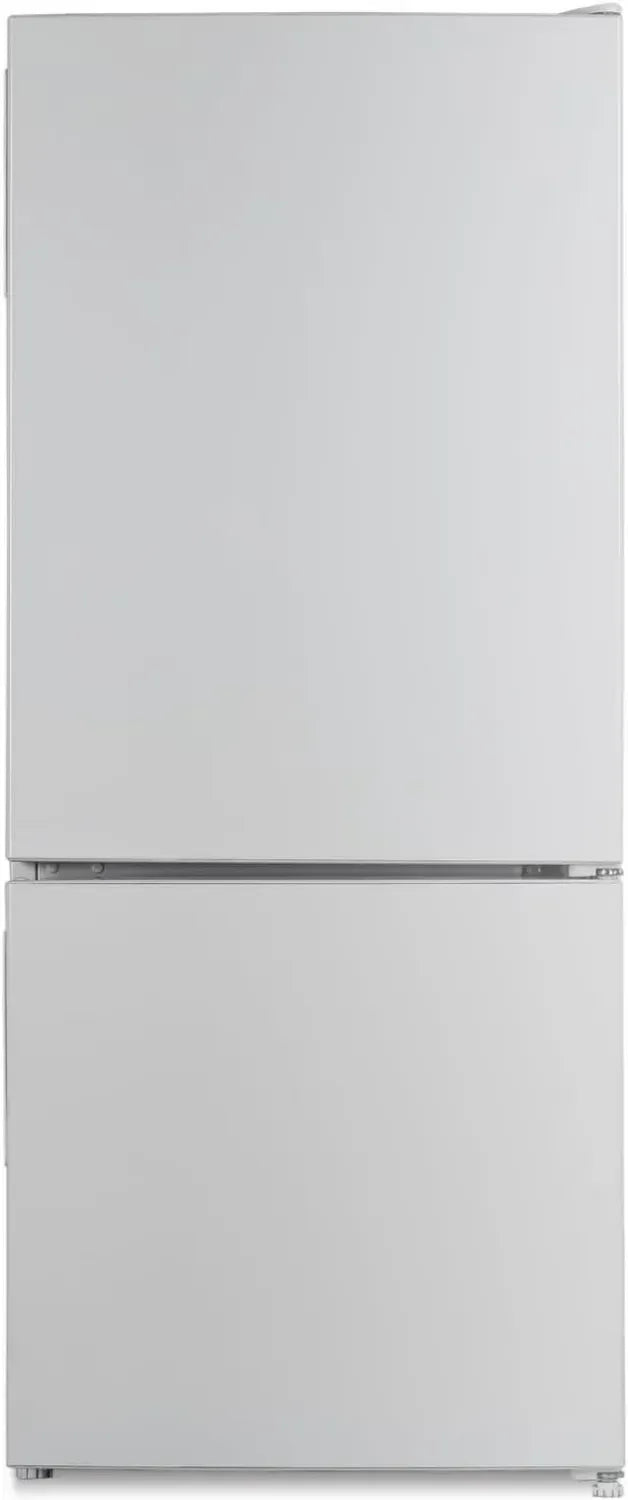 PKM Kühl-Gefrierkombination 117L, leise 39dB, Energieeffizient, Silber