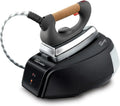 Polti Vaporella Forever 615 Pro Dampfbügelstation, 2150W Leistung, 4 Bar Druck, Abnehmbarer 0,7L Tank, Schnelles Aufheizen in 3 Min, Aluminiumsohle, Sicherheitsverschluss, Schwarz