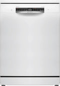 Bosch Serie 4 Geschirrspüler 60 cm, Besteckschublade, AutoTür, Intensivreinigung, AquaStop, Weiß
