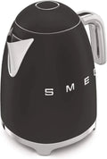 SMEG Retro-Wasserkocher KLF03BLMEU in Mattschwarz