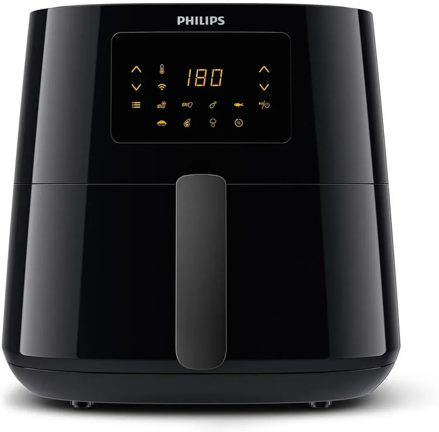 Philips Airfryer XL Essential, 2000 W Heißluftfritteuse, 1,2 kg Kapazität, digitales Display, WLAN-fähig, schwarz