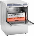 Effiziente Gastronomie Gläserspülmaschine mit Dosiersysteme, 50 cm Korbmaß