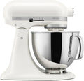 KitchenAid Artisan Küchenmaschine - 4.8L Edelstahl mit Zubehör - Porzellanweiß