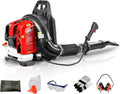 Hochleistungs-Benzin-Rucksack-Laubbläser 63CC mit Komfort-Trägern und Sicherheitsfunktionen