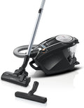 Bosch Bodenstaubsauger ProSilence Serie 8, beutellos, leise, 800 W, mit Hygiene-Filter und Parkettbürste, schwarz