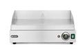 HENDI Elektro-Tischgrill mit abnehmbarer Platte, regelbar bis 300°C, glatte Ausführung, 230V, 2400W, Edelstahl