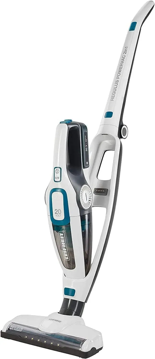 Leifheit Akku-Staubsauger Regulus PowerVac 2in1 kabellos, 40 Minuten Laufzeit, beutellos, integrierter Handstaubsauger, 20V Akku