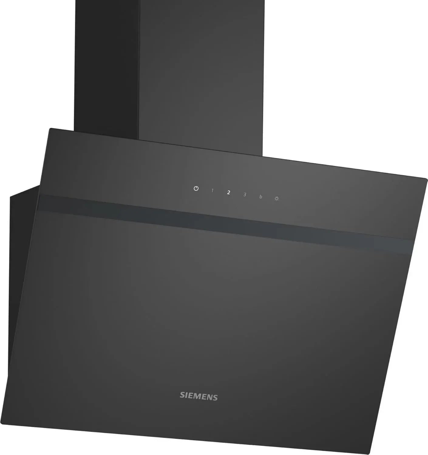 Siemens iQ100 Wand-Dunstabzugshaube 60cm, LED, Intensivmodus, touchControl, Metallfilter, Schwarz