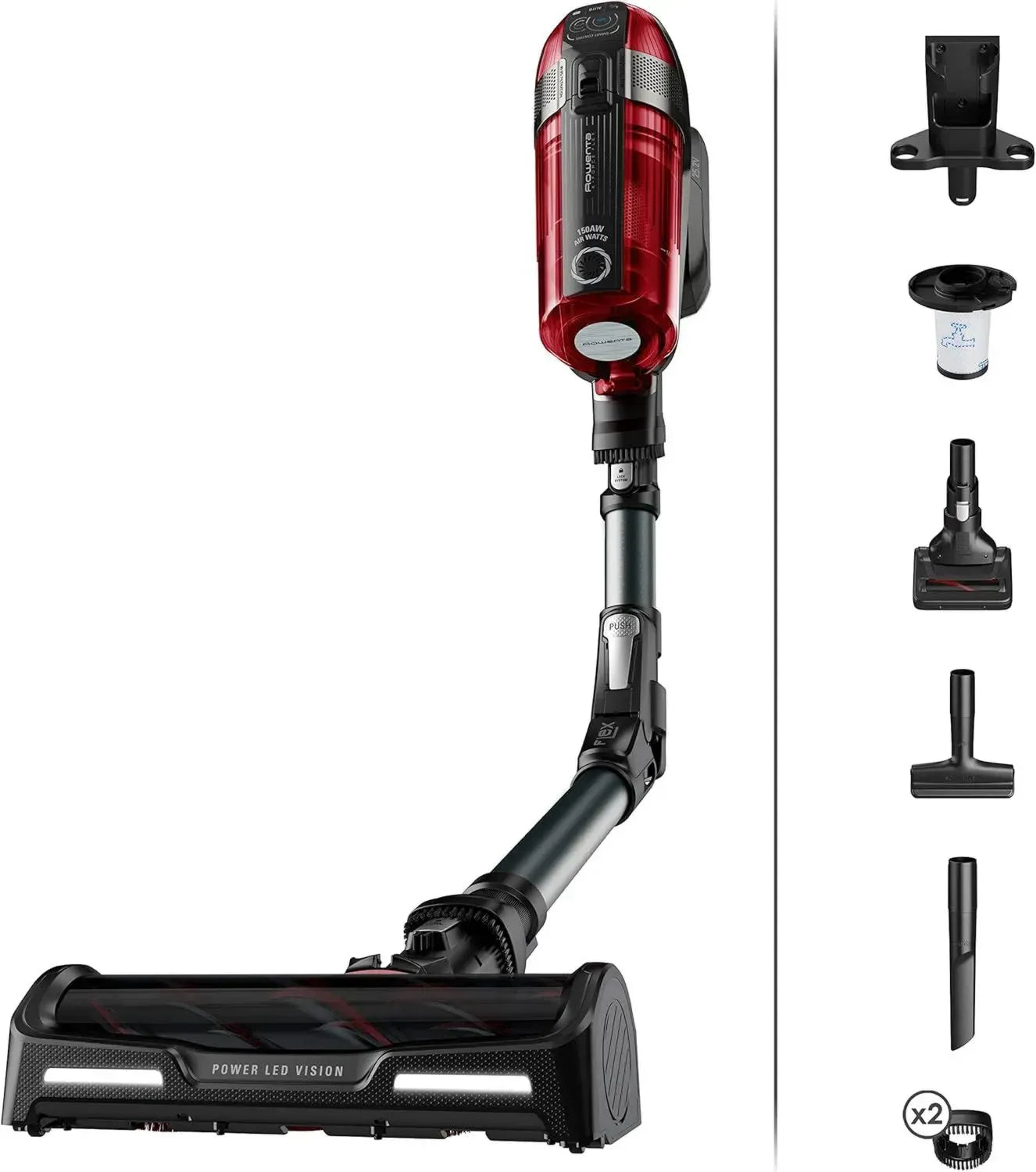 Rowenta X-Force Flex 12.60 Animal Staubsauger, kabellos, ideal für Tierhaare, flexibles Gelenk, 150 AirWatt, 45 min Laufzeit